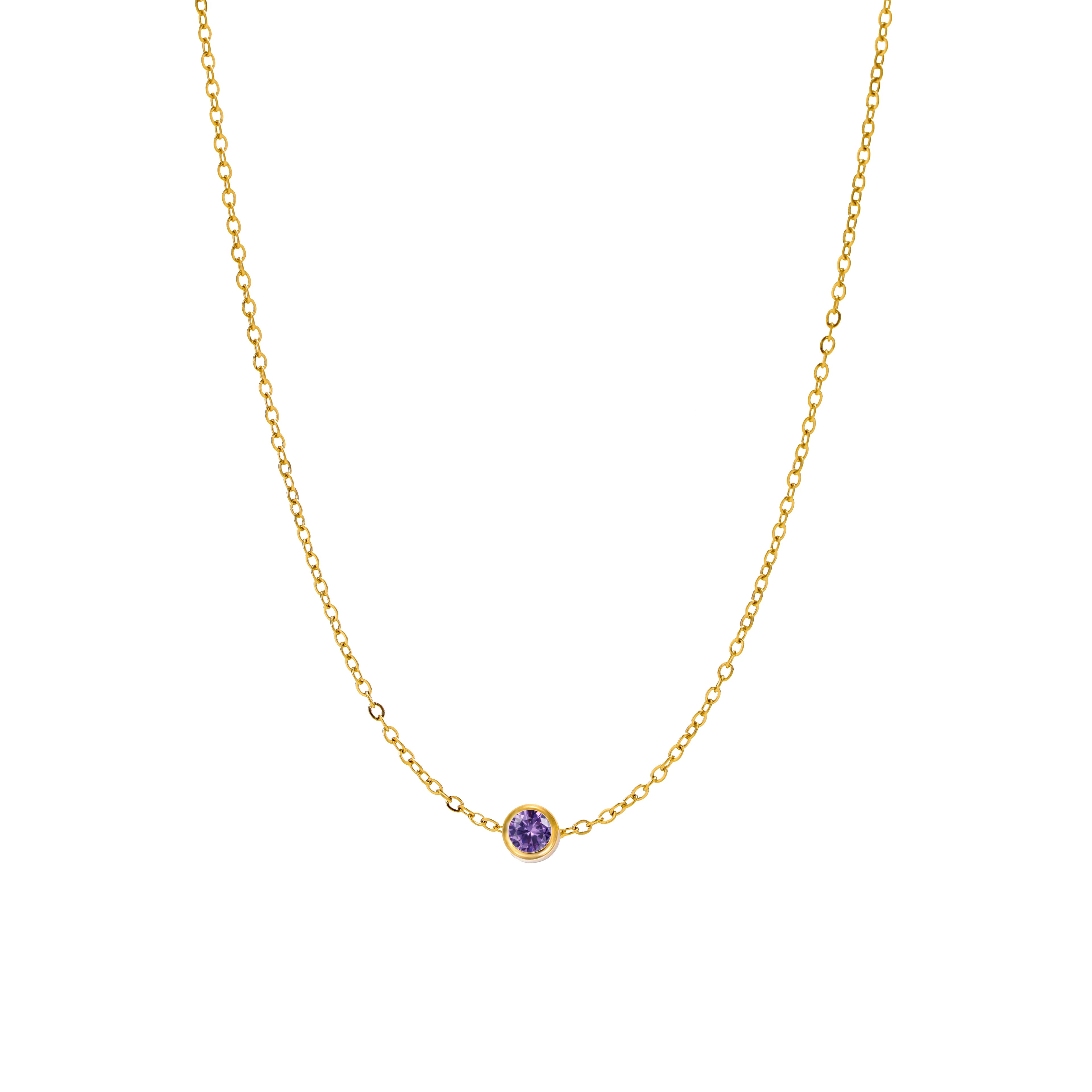 The Alma Birthstone Necklace