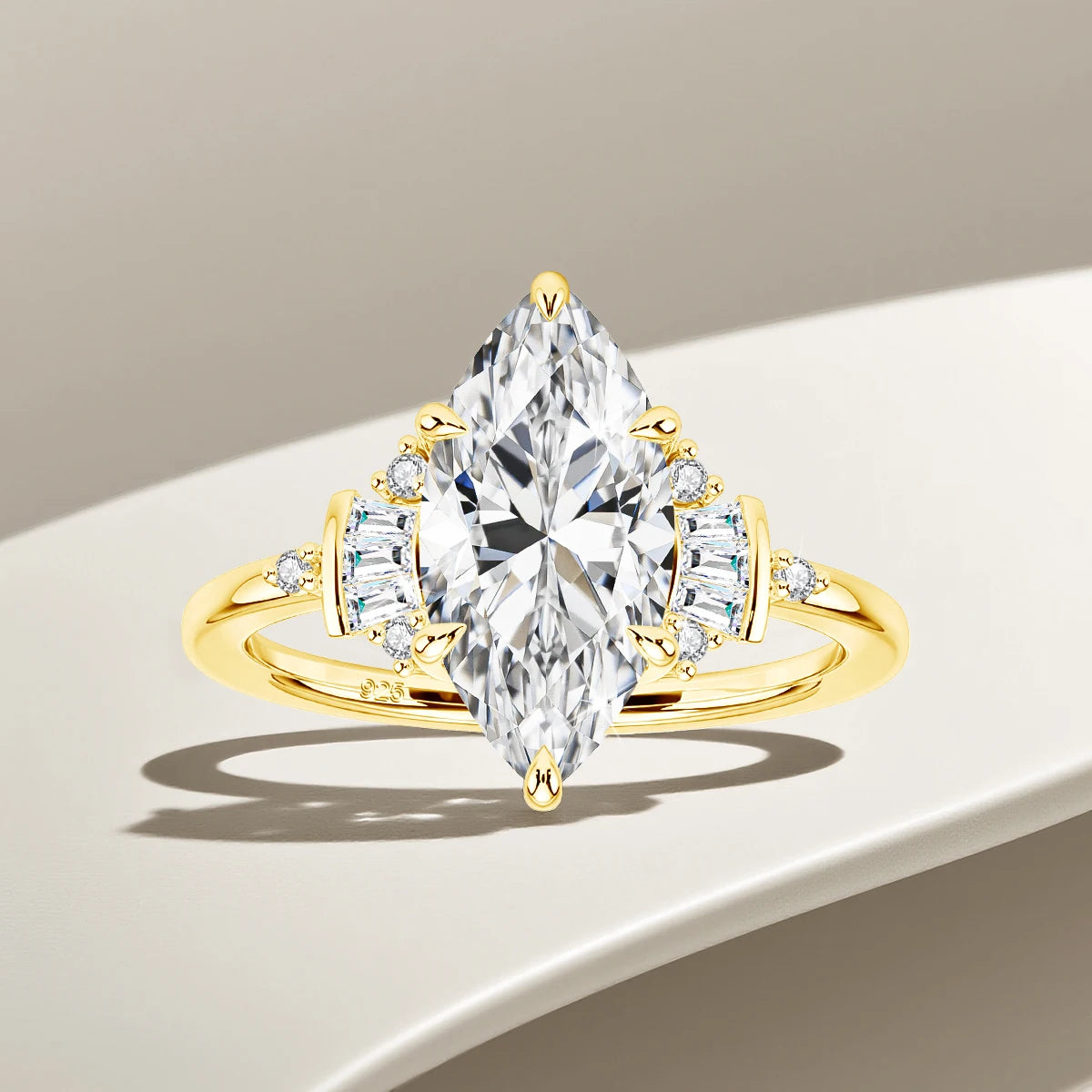 Alma Marquise Solitaire