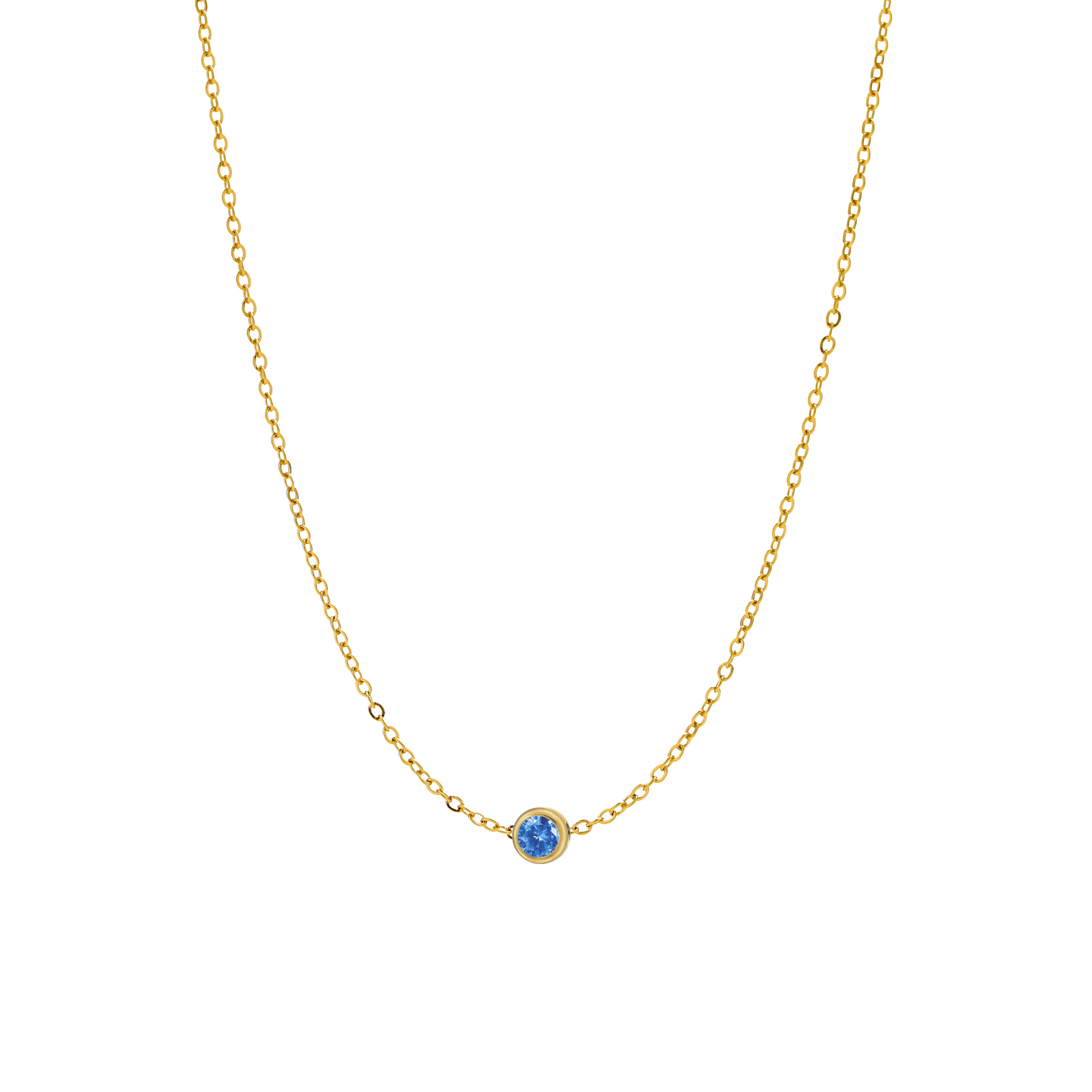 The Alma Birthstone Necklace