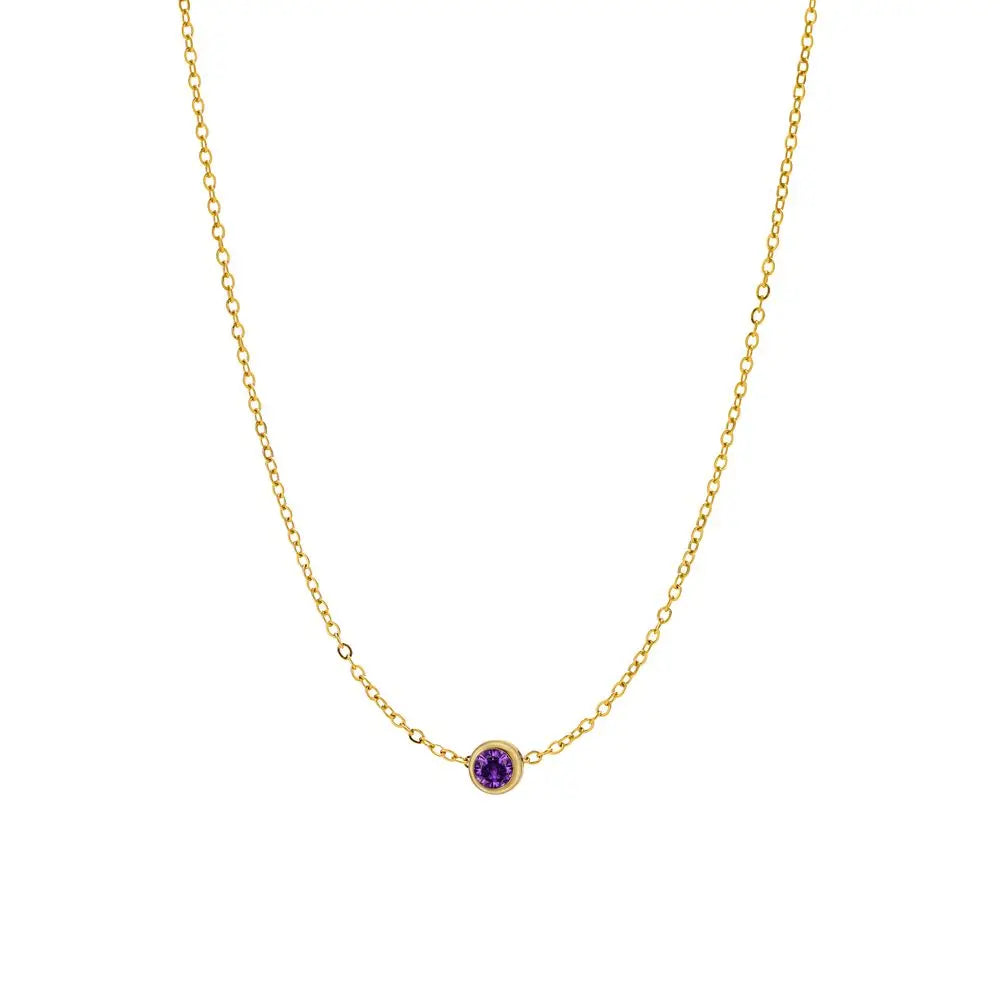 The Alma Birthstone Necklace