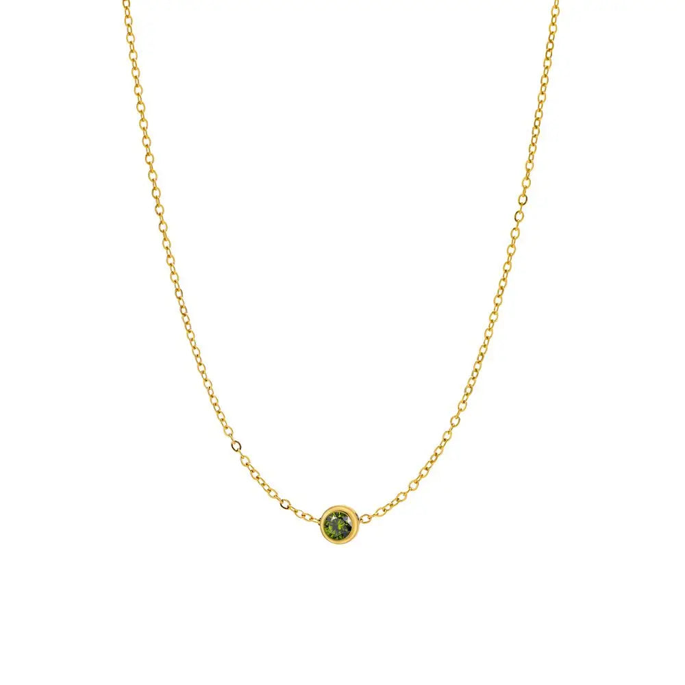 The Alma Birthstone Necklace