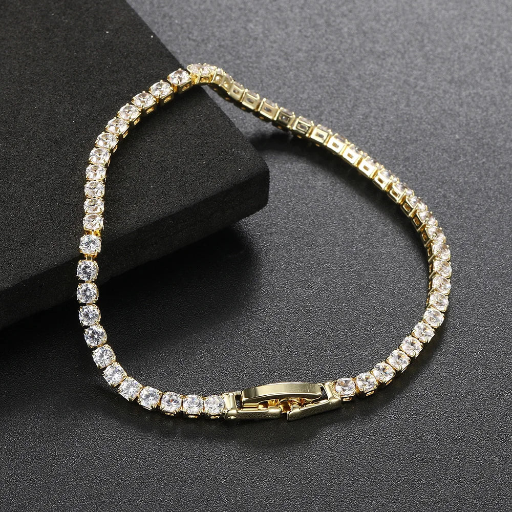 The Celeste Tennis bracelet