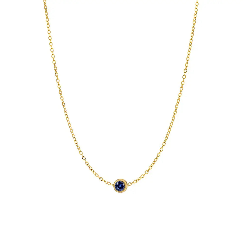 The Alma Birthstone Necklace