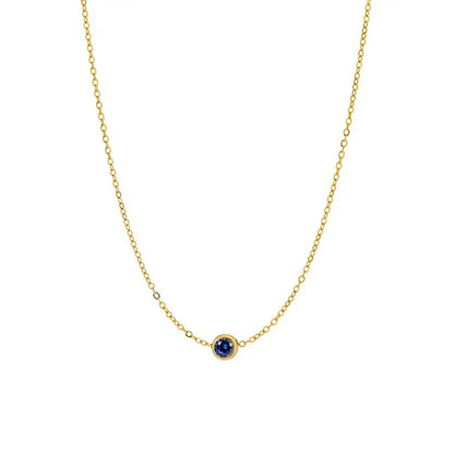 The Alma Birthstone Necklace