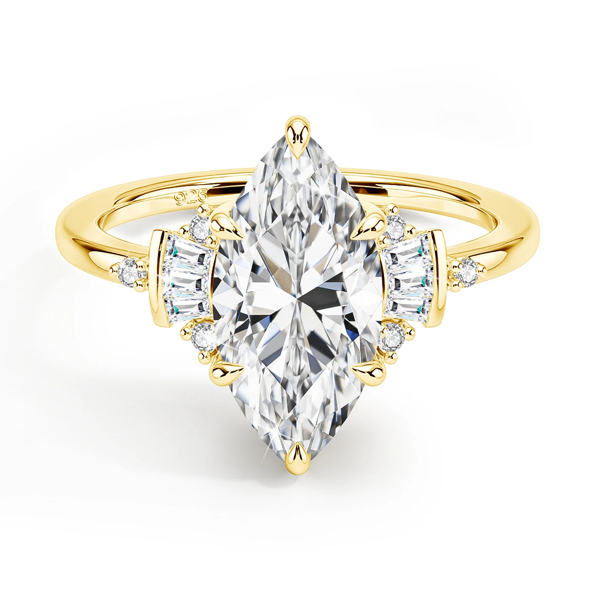 Alma Marquise Solitaire