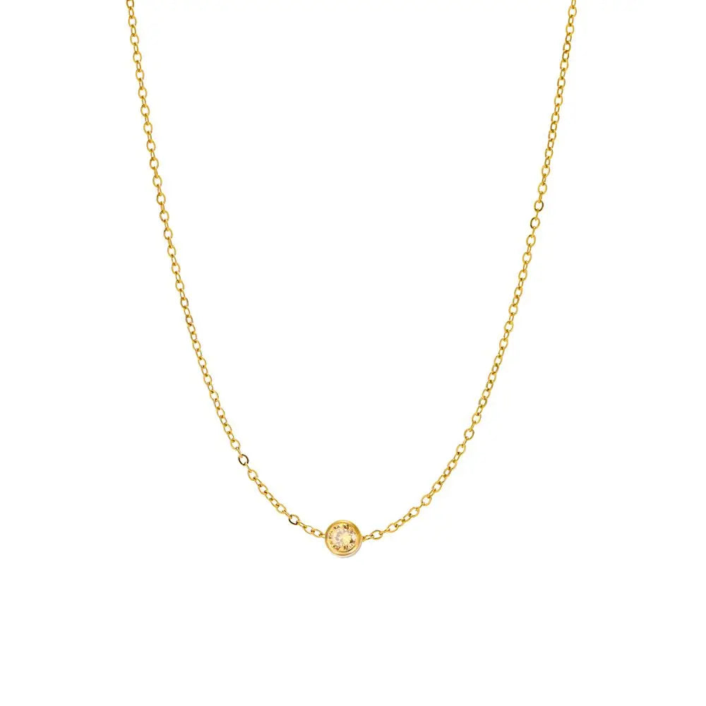 The Alma Birthstone Necklace
