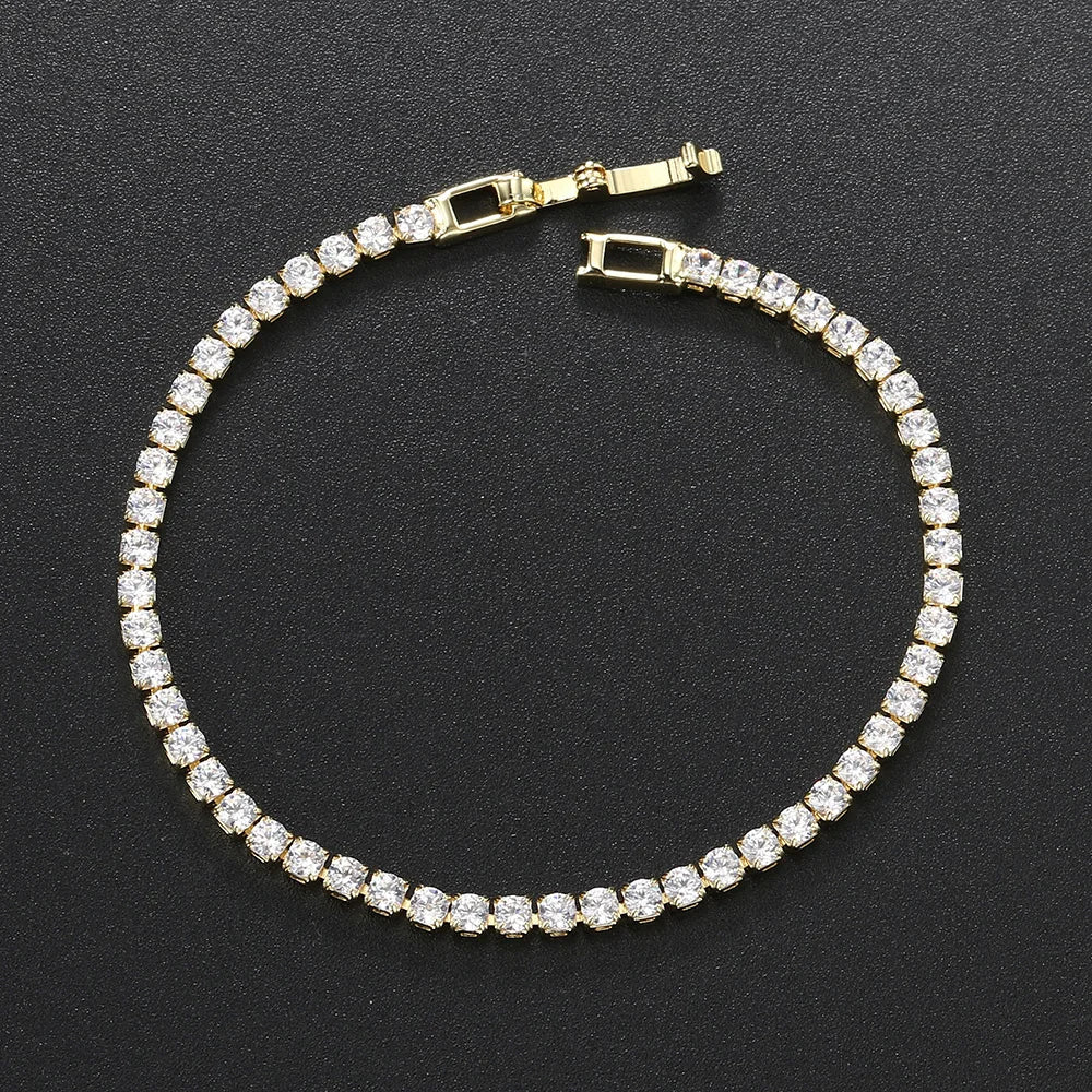 The Celeste Tennis bracelet