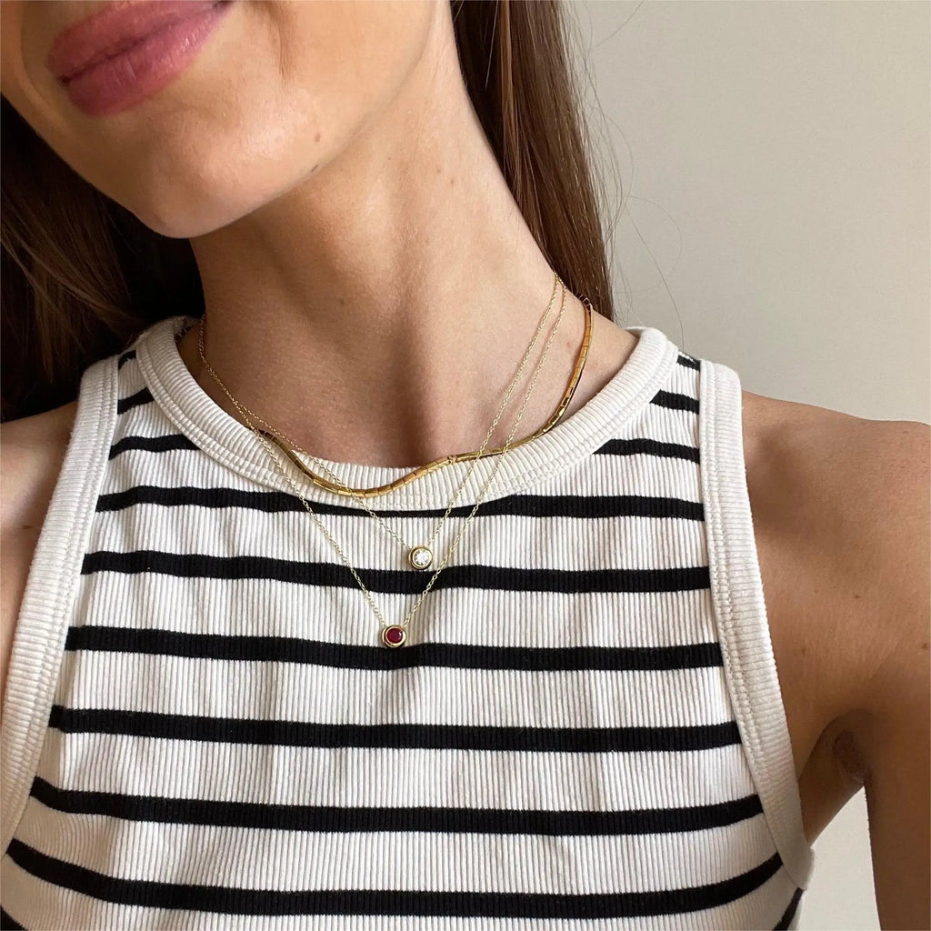 The Alma Birthstone Necklace