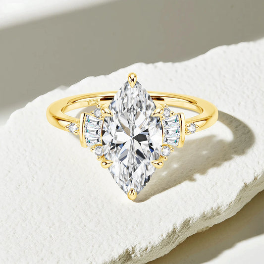 Alma Marquise Solitaire