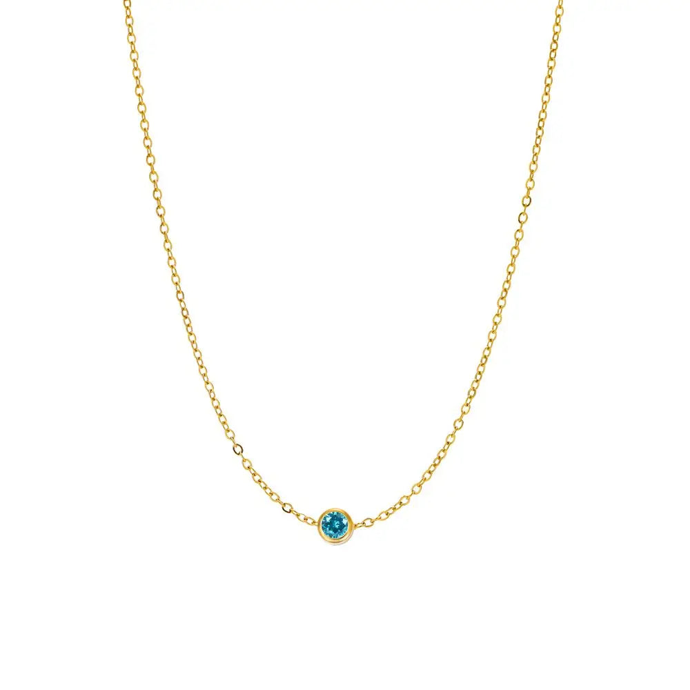 The Alma Birthstone Necklace