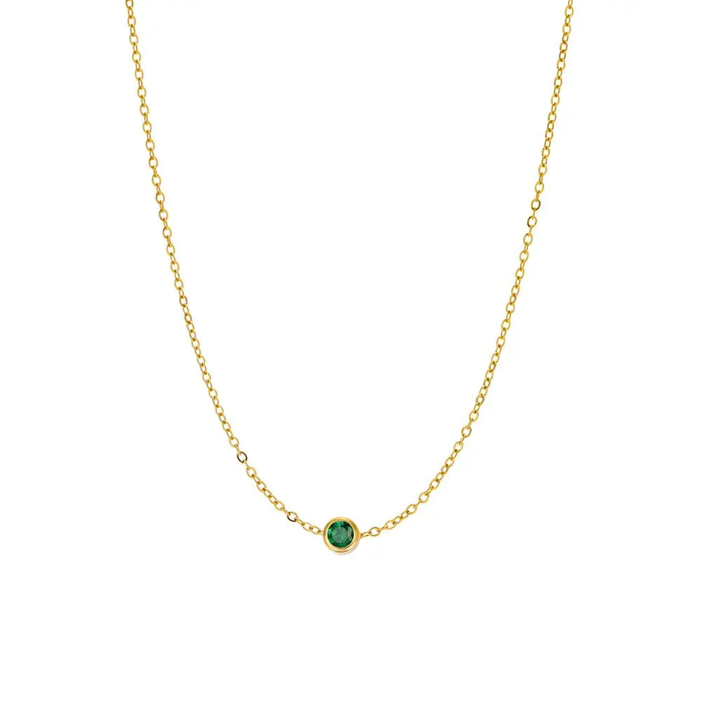 The Alma Birthstone Necklace