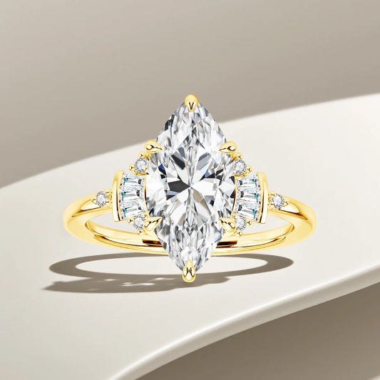 Alma Marquise Solitaire