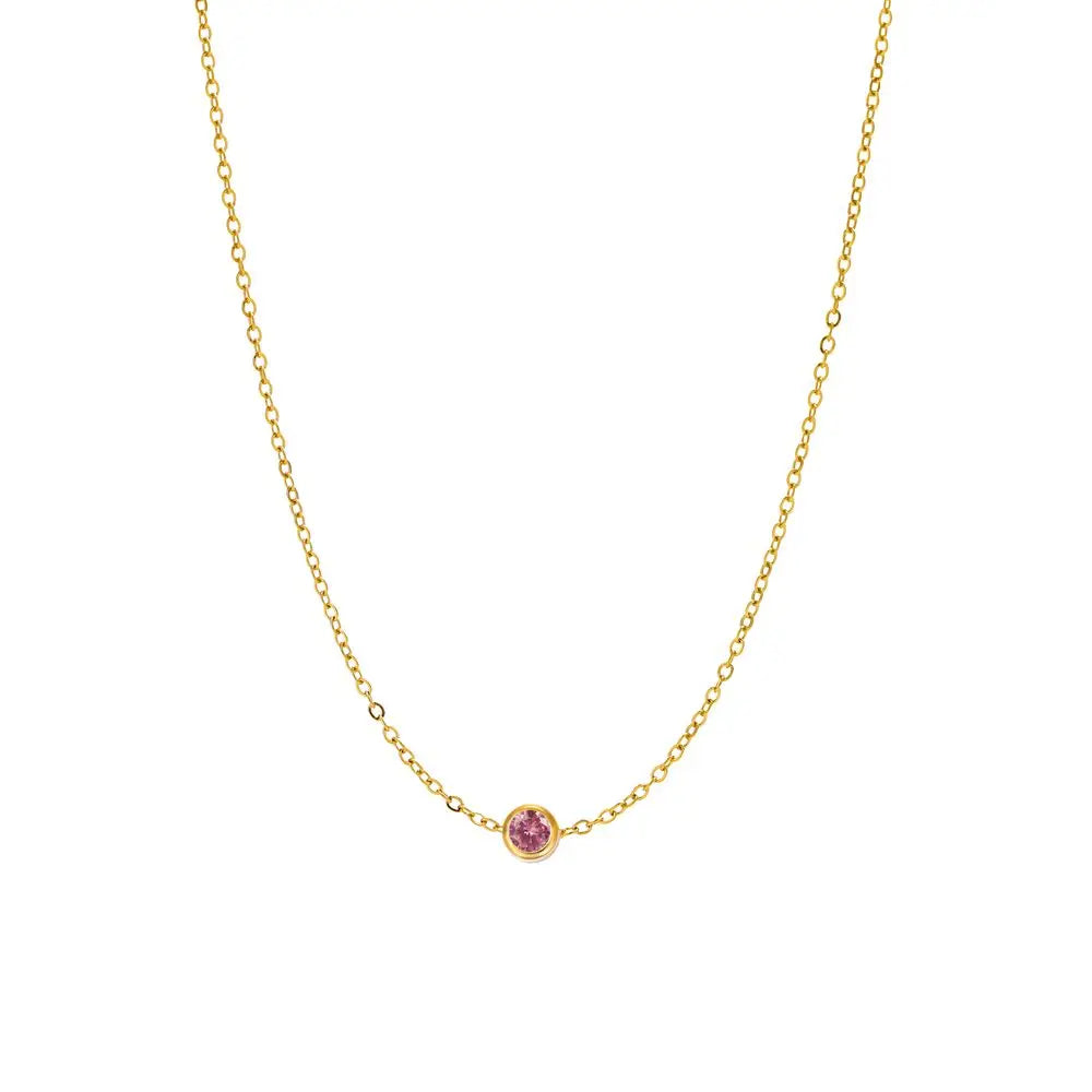 The Alma Birthstone Necklace